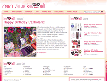 Tablet Screenshot of nonsolokawaii.com